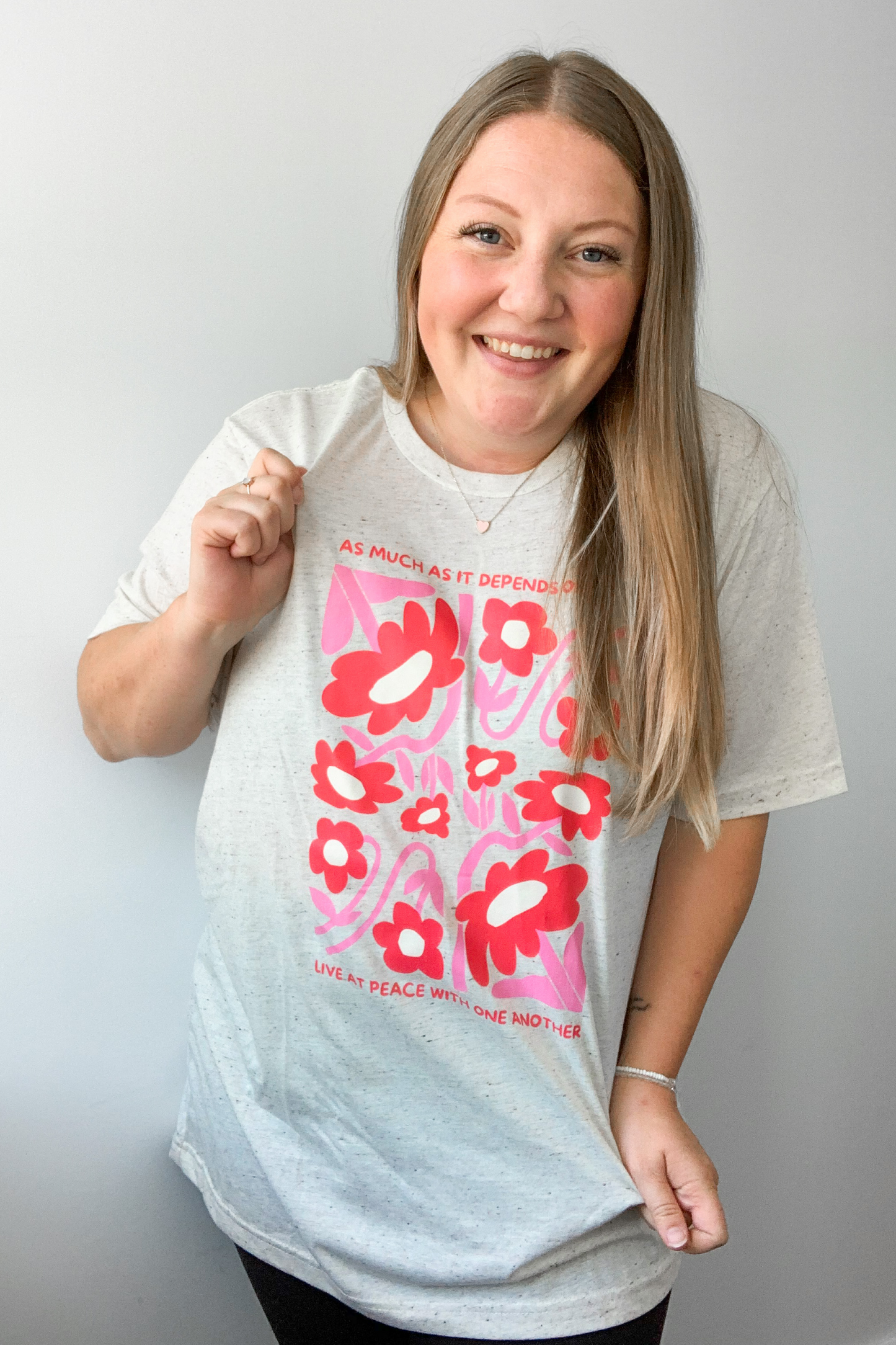 Romans 12:18 Triblend Tee