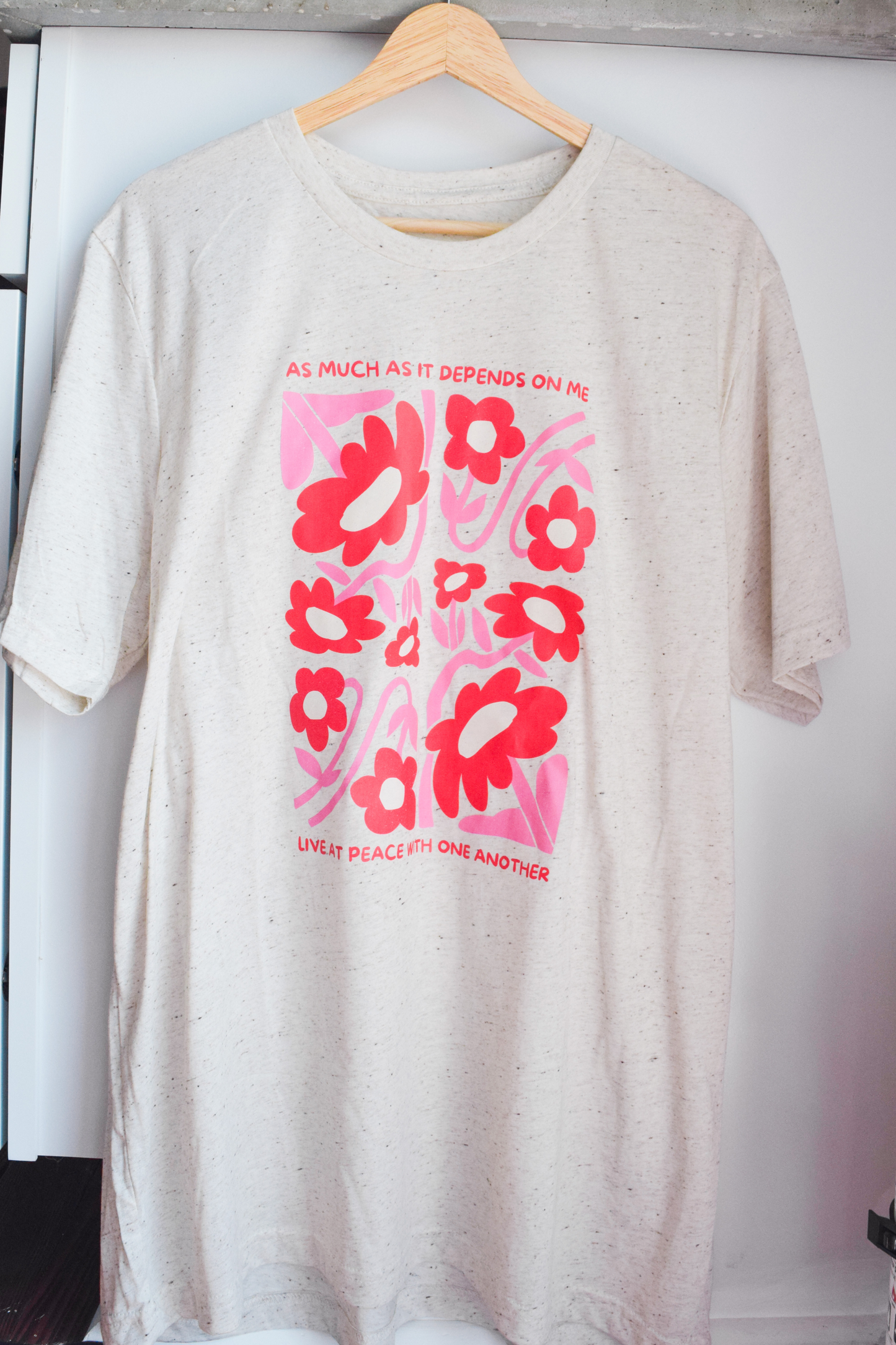Romans 12:18 Triblend Tee