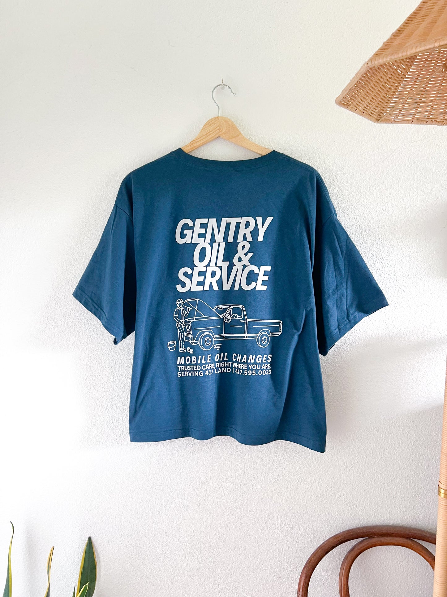 Gentry Oil & Service Lightweight Boxy Tee