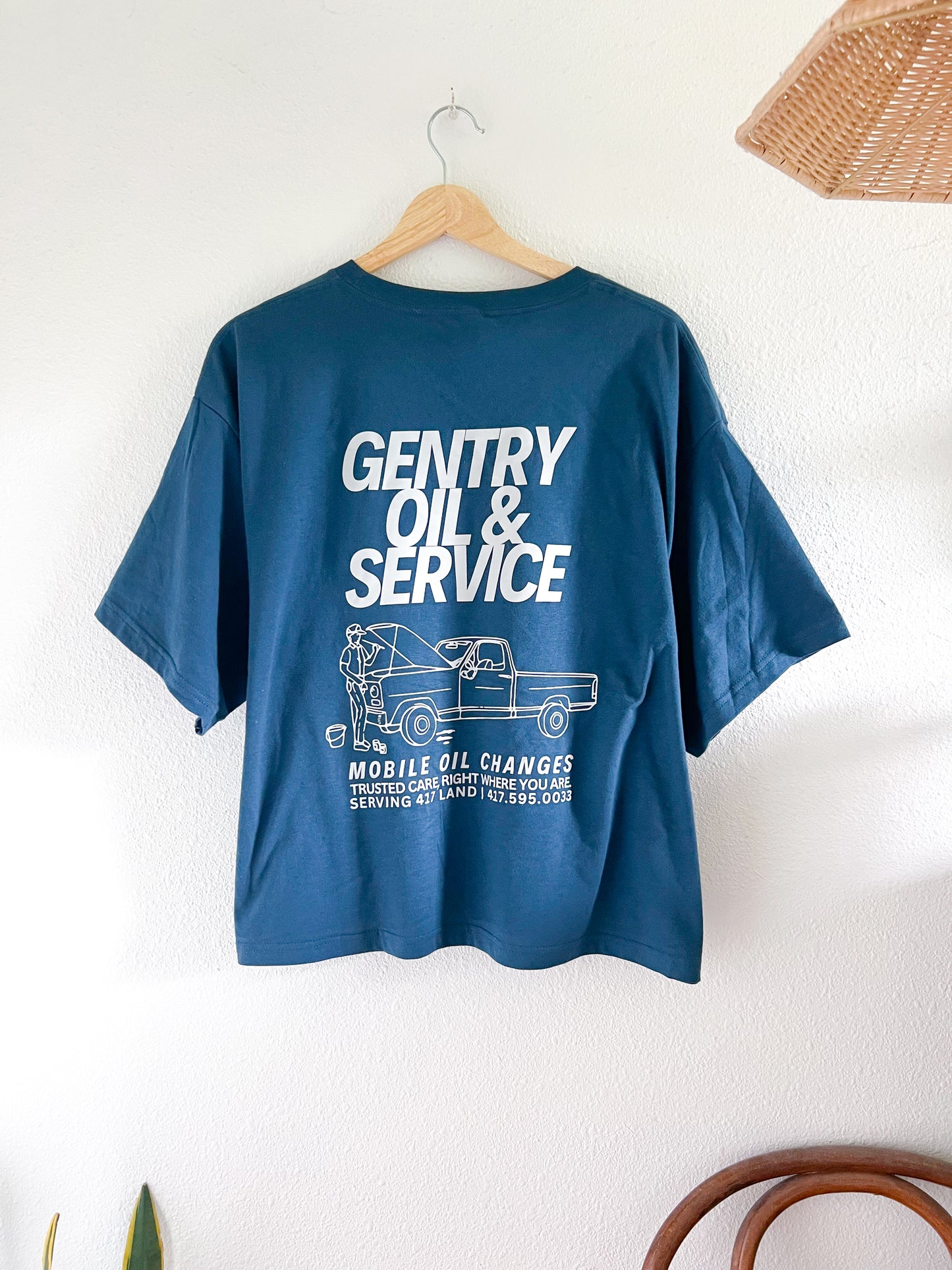 Gentry Oil & Service Lightweight Boxy Tee