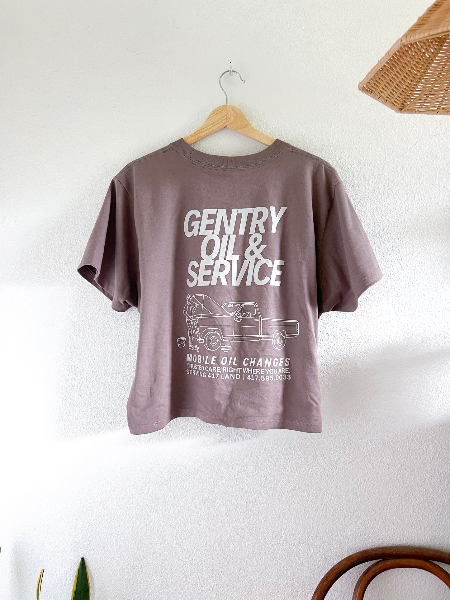 Gentry Oil & Service Heavyweight Boxy Tee